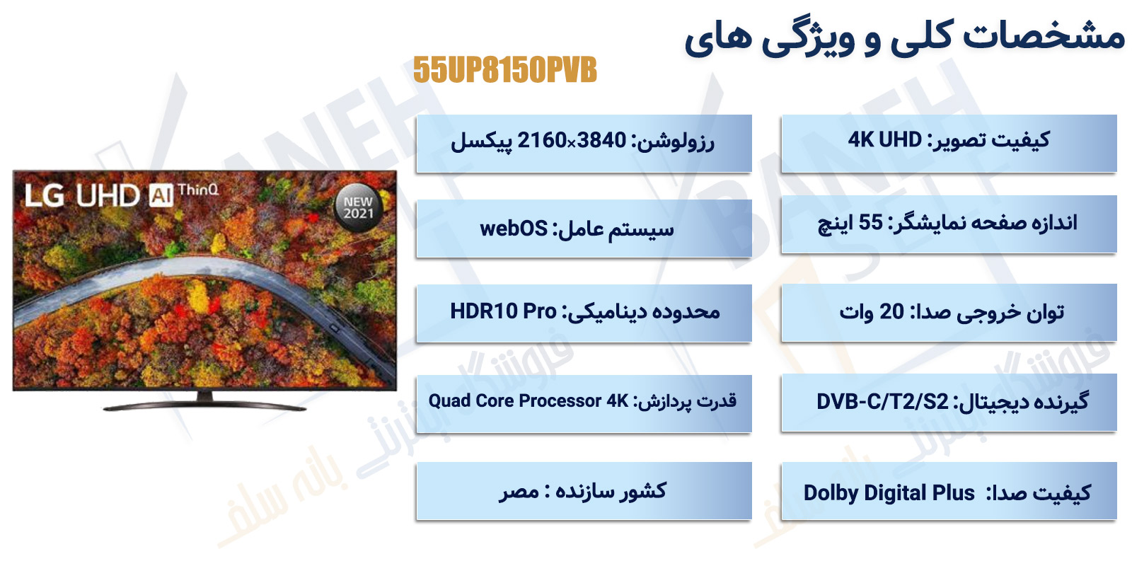 اینفوگرافیک-تلویزیون-هوشمند-4K-ال-جی-55-اینچ-مدل-55UP8150PVB
