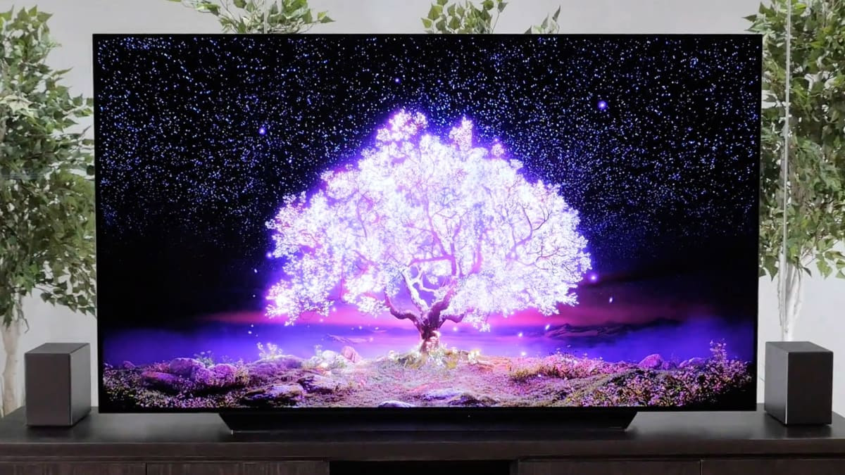 تلویزیون-ال-جی-OLED55C1PUB-با-طراحی-زیبا