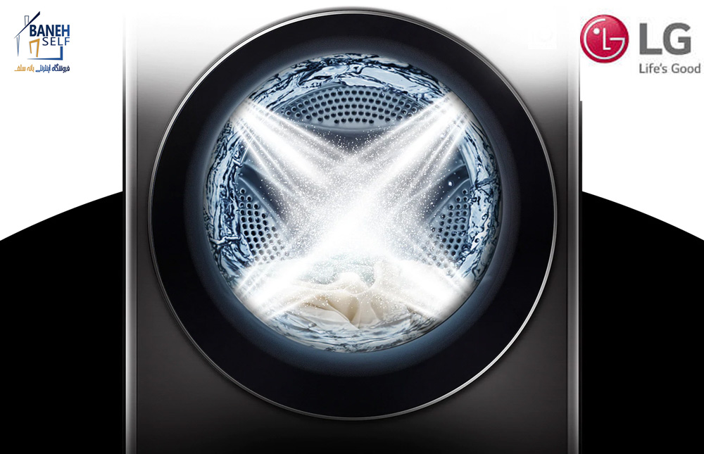 شستشوی سریع ˚TurboWash™360 در ماشین لباسشویی 4V9