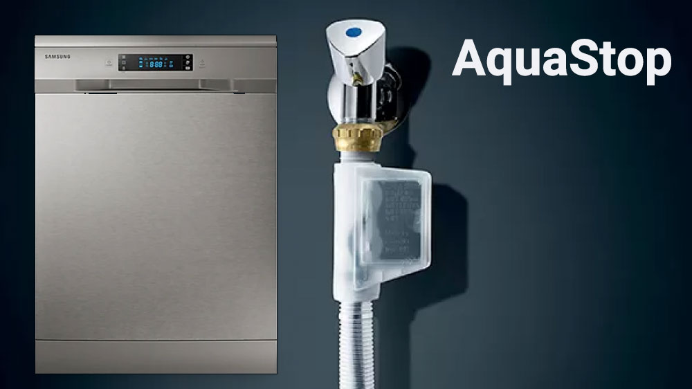 ظرفشویی DW60H5050FS دستگاهی ایمن با سیستم AquaStop